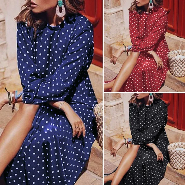 Casual Rayon Summer Dress - Image 3