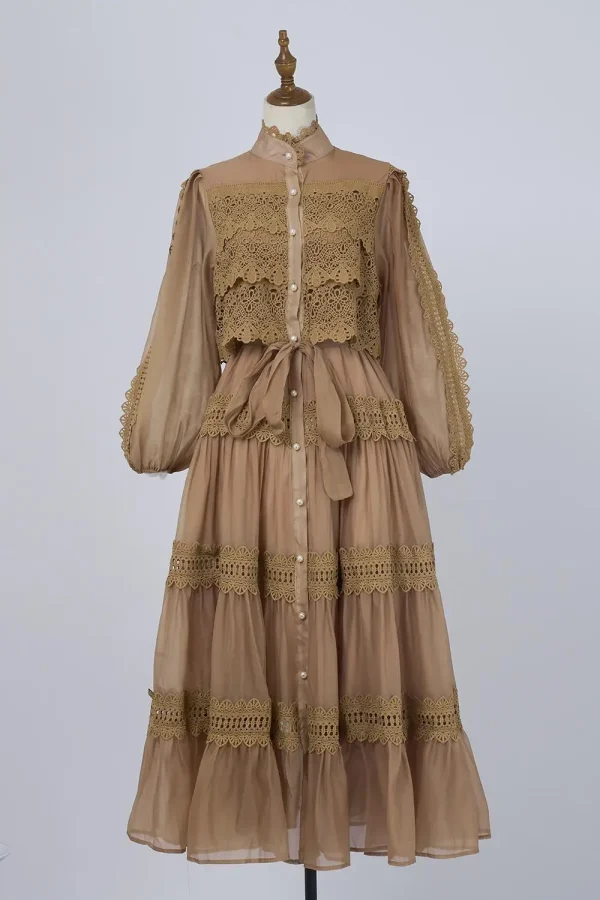 Luxury Organzer Long Dresses
